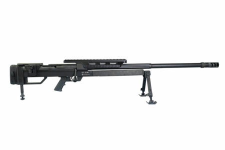 Steyr HS .50 M1, .50 BMG, 35" Barrel, Black Finish, Bipod & Hard Case, 5rd